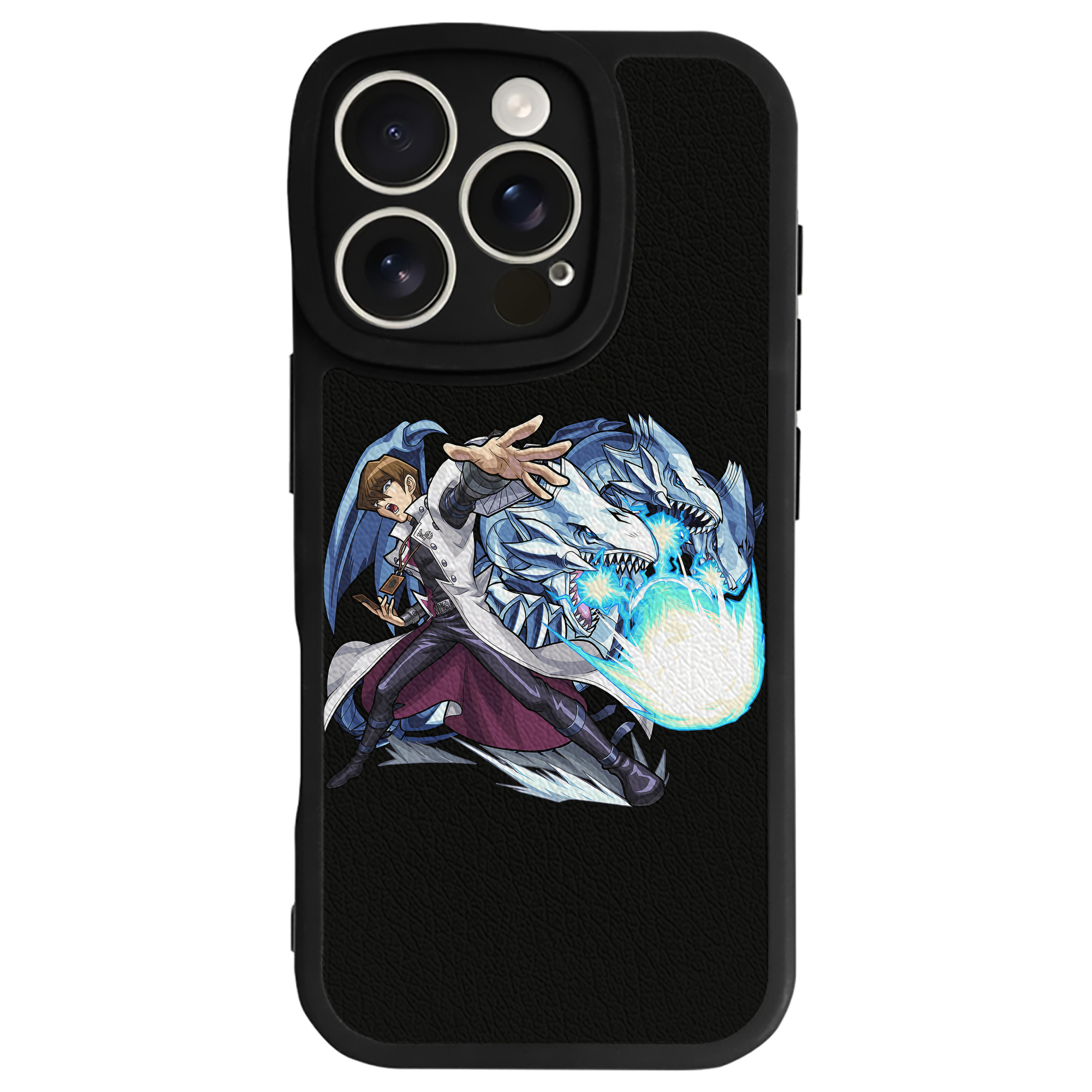 （画像用） 遊☆戯☆王 Yu-Gi-Oh! 【iPhone 16シリーズ対応】シリコンスマホケース（レザー調） 材質：シリコン